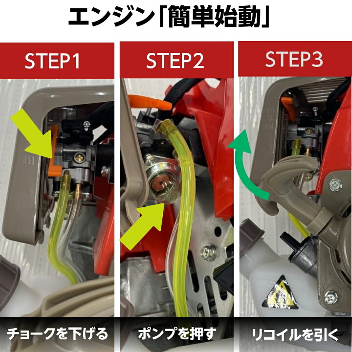 楽天市場】草刈り機 エンジン式 4サイクル ナイロンカッター 日本仕様 32cc 刈払機 芝刈り機 エンジン式 両手ハンドル 草刈り機  ブラッシュカッター 業務用 家庭用UN-BC320≪今だけ特典付≫ : ユニバイ