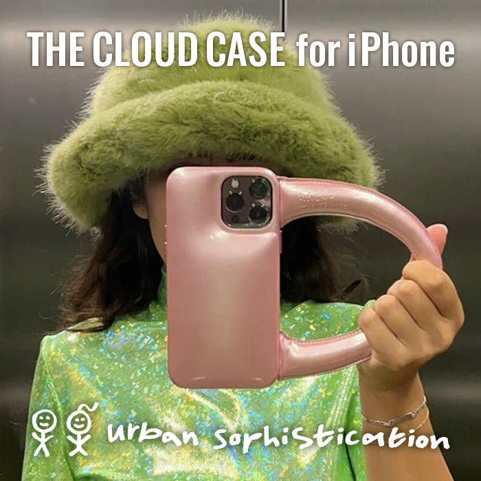 Urban Sophistication アーバンソフィスティケーション THE CLOUD CASE iPhone14Pro 海外セレブ ハンドル付きのサムネイル