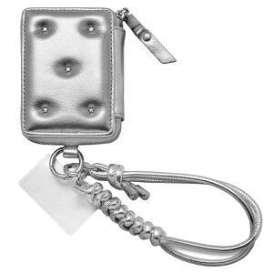 【MagSafe対応】コインケース 財布 ミニウォレット マグセーフ カード収納 カードケース ハンドストラップ ポーチ ミニ財布 マグネット おしゃれ 小銭入れ ホルダー付き かわいい ジップ iPhone