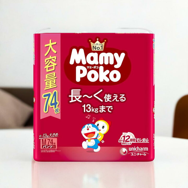 楽天市場】マミーポコ MamyPoko パンツ Mサイズ 【ドラえもんデザイン 