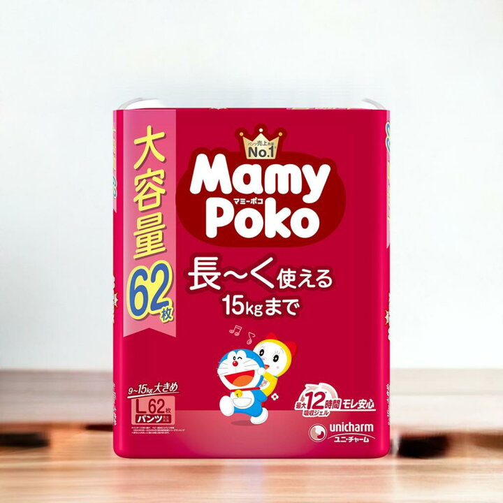 楽天市場】マミーポコ MamyPoko パンツ Lサイズ 【ドラえもんデザイン 