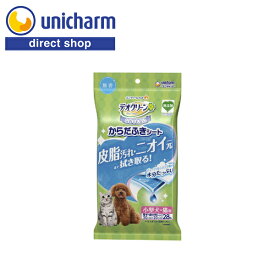 ユニ・チャーム デオクリーン からだふきシート 小型犬・猫用 無香 28枚 【公式ショップ】