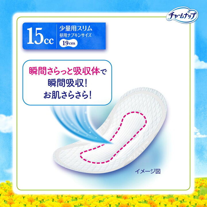 楽天市場】チャームナップ 吸水さらフィ 少量用 15cc 66枚 [ 公式 