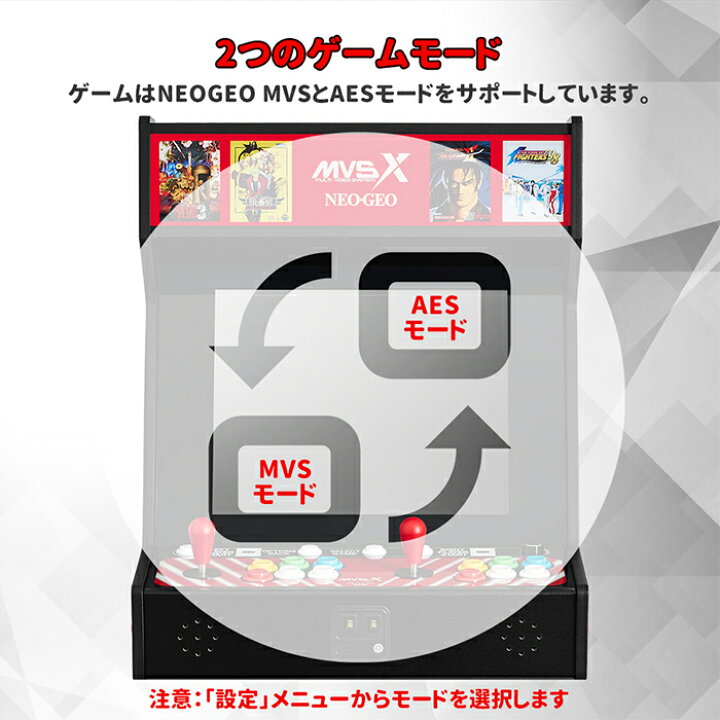 楽天市場】【SNK公式ライセンス】SNK MVSX HOME ARCADE & MVSX Base 