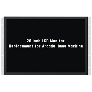 UNICO �A�[�P�[�h���j�^�[ 26�C���` ARCADE Monitor �����\ ARCADE 1UP�Ȃǃ��g���Q�[���A�[�P�[�h�p �X�N���[�� 4�F3 LCD�Q�[���f�B�X�v���C 1280*768 CGA/EGA/HDMI/VGA���� �z�[���A�[�P�[�h�Q�[���@ HD��