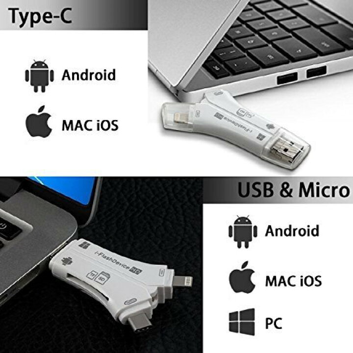 市場】4in1 SD カードリーダー iPhone Lightning USB TYPE-C USB 2.0 USB-A Micro-USB 内蔵 メモリー スティック カードリーダー OTG機能 高速データ転送 : UNICONA 市場店 市場】4in1 SD カードリーダー iPhone Lightning USB TYPE-C USB 2.0 USB-A Micro-USB 内蔵 メモリー スティック カードリーダー OTG機能 高速データ転送 : UNICONA 市場店