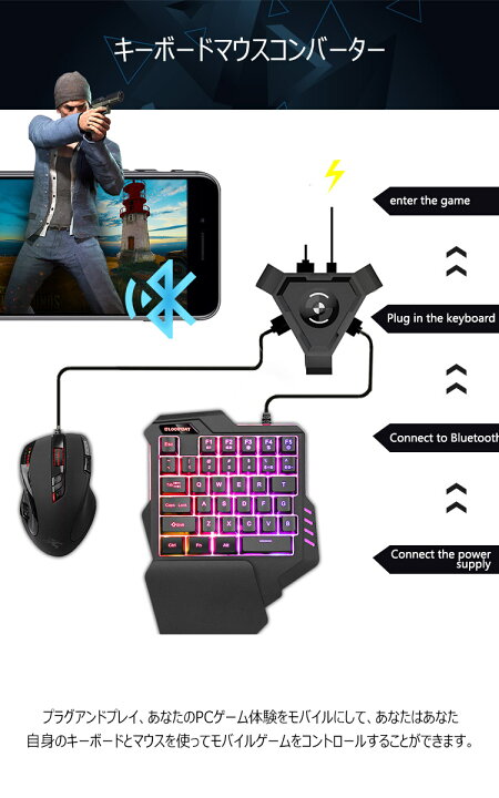 楽天市場】【在庫処分】荒野行動 PUBG パッドコントローラ キーボード 