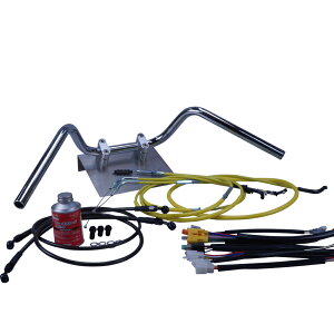 Z400FX �Z�~���ڂ�A�b�v�n���h�� �Z�b�g �i��A�b�v�n�� ���C���[ �V�{�� �n���h�� �S�N�� KZ400E �o�[�e�b�N�X