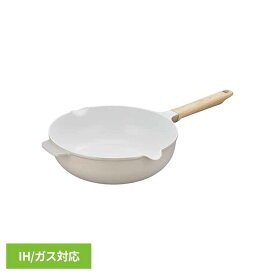 セラプロテクトシリーズマルチパン KFOグレージュ グレージュ KFO-026W GGフライパン サーモス IH ガス 洗いやすい セラミックコーティング 軽い 軽量 焦げ付きにくい おしゃれ サーモス株式会社