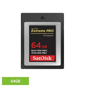 SanDisk �G�N�g���[�� �v�� CFexpress Type B �J�[�h 64GB SDCFE-064G-JN4NNSD�J�[�h 64GB sandisk �T���f�B�X�N �R���p�N�g ��e�� �f�[�^�ۑ� ���ϋv ���掿 �T���f�B�X�N