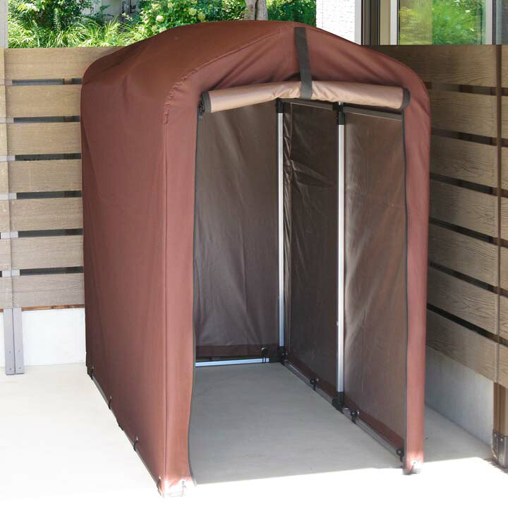 バイク1台 自転車 1台 物置