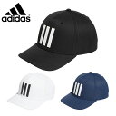 【在庫限り】ゴルフウェア メンズ 春 adidas ツアー ボールドストライプキャップ ゴルフキャップ アクセサリー リサイクル素材 軽量 通気性 AEROREADYスウェットブラック クルーネイビー ホワイト OSFX DVI79-H57166