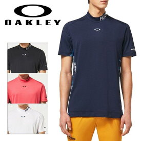 [50％OFFクーポン/4日22時～11日10時] 【在庫限り】22SS OAKLEY RELIABLE MOCK SHIRT FOA403522 送料無料 送料無料 オークリー モックネックシャツ ゴルフウェア ゴルフシャツ モックネック 吸汗 速乾 02E（BK） 67Z（PEACOAT） 41T（PUNCH） 100（WHITE）【D】 【メール便】