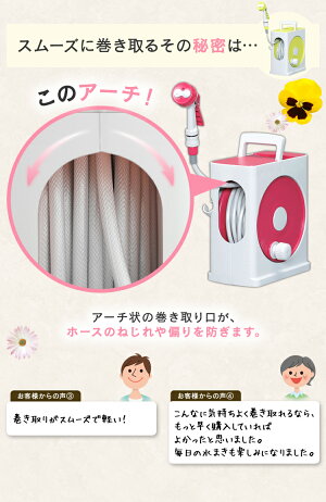 ホースリール20Mフルカバースリムタイプ20M送料無料あす楽対応アイリスオーヤマホースホースリールガーデニング園芸家庭菜園ベランダ菜園洗車水撒き散水カラフルホース水まきフルカバーホースリールピンクグリーンブルーイエローネイビー