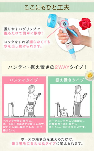 ホースリール20Mフルカバースリムタイプ20M送料無料あす楽対応アイリスオーヤマホースホースリールガーデニング園芸家庭菜園ベランダ菜園洗車水撒き散水カラフルホース水まきフルカバーホースリールピンクグリーンブルーイエローネイビー