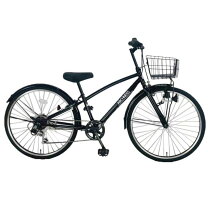 楽天市場】24インチ 自転車（カラーブラック）（シティサイクル 