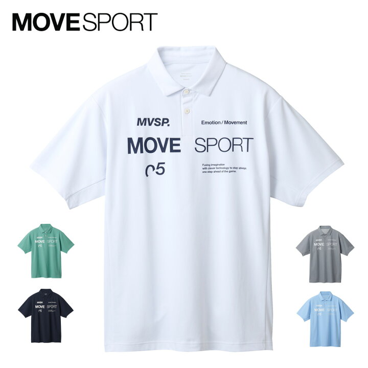 楽天市場】デサント MOVESPORT ムーブスポーツ ポロシャツ 半袖 