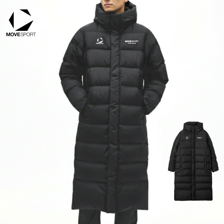 楽天市場】MOVESPORT デサント ベンチコート ロング ダウンコート 