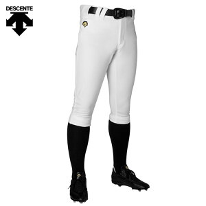 デサント 野球 ユニフォームパンツ ラインなし ショートフィット パンツ DB-1014PB