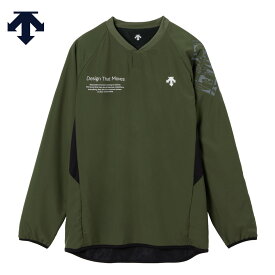 デサント バレーボール 練習着 長袖 ピステ ウォーマージャケット 男女兼用 メンズ レディース 2025 秋冬 NEW 新作 裏起毛 DV5FWB02U