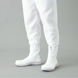 アドクリーンシューズ 安全靴ショートタイプ ホワイト G7750-1 食品工場 厨房 ガードナー ADCLEAN