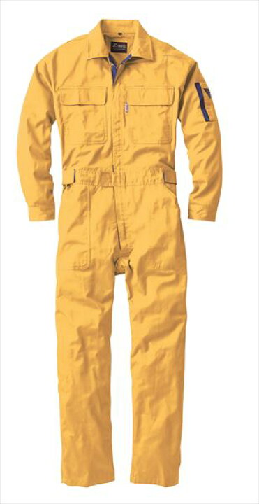 楽天市場】ジーベック XEBEC 34005 続服ツナギ 青 赤 黄 黒 通年 