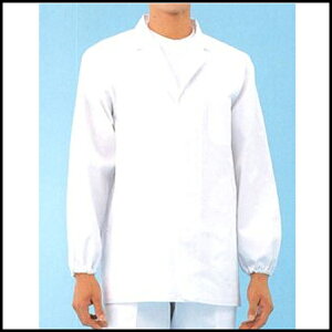 Servo サーヴォ 男性用 調理衣 5L 白衣 衿付き 袖ゴム 5L 和食店 調理白衣 調理服 調理着 調理服 板前 ユニフォーム 制服 メンズ 310 宅配のみ