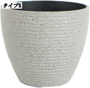 多肉植物鉢 プラスチック植木鉢 背の高いプランター 排水穴付き 通気性 良好 室内外兼用 おしゃれなフラワーポット 大容量 ガーデニング用サボテンポット 軽量 樹脂製 タイプ1-8 バリエーシ