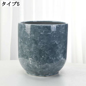 大容量装飾用プランター 観葉植物鉢 深鉢 室内用植木鉢 軽量 北欧風 19*21cm 排水孔付き 大型陶器鉢 ガーデニング用 植花鉢 フラワーベース 通気性良好 室内プランター リビング オフィス用