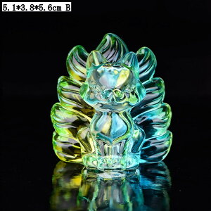 風水 置物 天然石 水晶 キツネ 動物 可愛い 癒し インテリア 開運 恋愛運 金運 プレゼント ギフト 母の日 女性 5.1*3.8*5.6cm