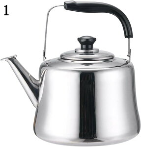 広口ケトル ホイッスルケトル ステンレス ティーポット 湯沸かし ドリップケトル ガス火 IH対応 ポット 1.0L 1.5L 2.0L 3.0L 4.0L 5.0L 6.0L ケトル おしゃれ キッチン用品 調理器具 軽量 多熱源対応