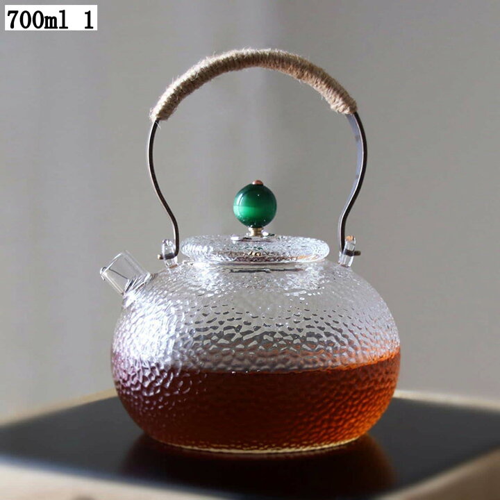 楽天市場】軽量 割れない ティー急須 700ml 耐熱ガラス お茶用品 