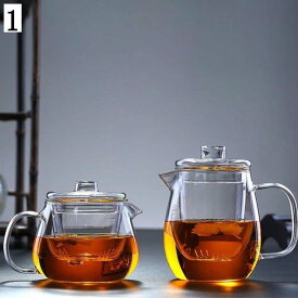 癒し ティーポット 耐熱ガラス 急須 透明 フタ＆茶こし付き 大容量 ステンレス 直火可 フルーツティー リーフティー 花茶 麦茶 茶ポット 透明急須 割れにくい ガラス製ポット 500ml 直火対応 ティーカップ 花柄 700ml 茶こし おしゃれ