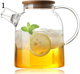 ガラスティーポット おしゃれ お茶用品 ティーウェア ティーポット ガラス製 急須 紅茶ポット 茶こし 取り外し可能なフィルター ティーケトルメーカー 1000ml 美しい 割れにくい 緑茶 フルーツティー リーフティー 透明 耐熱ガラス