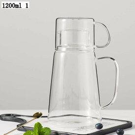 茶茶急須 耐熱ガラス製 ティーポット 洗いやすい 透明 電子レンジ 食洗機対応 茶こし付き 大容量 1200ml フルーツティー リーフティー 花茶