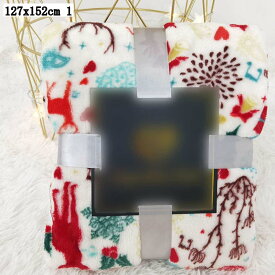 毛布 ブランケット シングル 春夏秋冬用 127x152cm おしゃれ 洗える フランネル マイクロファイバー クリスマス プレゼント かわいい ハーフケット 保温 軽量 静電気防止 フカフカ 車 客用 厚手 暖かい 冬用 あたたかいブランケット
