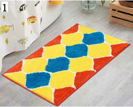 かわいい柄 ドアマット マイクロファイバー 足ふきマット 40*60CM 立体柄 お風呂マット 風水 吸水 速乾 泥落としラグ スベリ止め おしゃれ 超柔らかい 洗面台マット お手入れ簡単 掃除易い 玄関マット 北欧 室内 洗面所マット