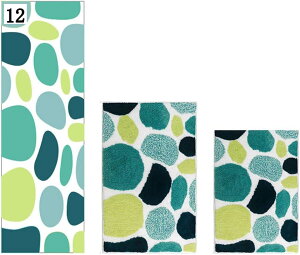 かわいい柄 ドアマット マイクロファイバー 足ふきマット 40*60CM 立体柄 お風呂マット 風水 吸水 速乾 泥落としラグ スベリ止め おしゃれ 超柔らかい 洗面台マット お手入れ簡単 掃除易い 玄