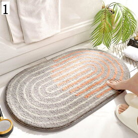 可愛い果物柄足ふきマット ポリエステル繊維 耐磨耗 柔軟 バスマット 超速乾 吸水 防臭 防カビ すべり止め ふわふわ 丸洗い 耐久良い ドアマット 台所 40x60cm キッチン オールシーズン 玄関 洗面所 浴槽マット かわいい マイクロファイバー