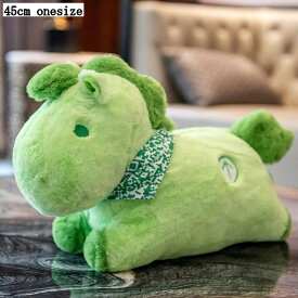 ふわふわ 動物ぬいぐるみ 馬 45cm 眠り枕 だき枕 かわいい おもちゃ リラックス 癒し部屋 ベッドルーム オフィス 撮影小物 装飾品