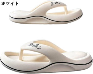 厚底トングサンダル メンズ サンダル スリッパ ルームシューズ 外履き EVA 男性用 シャワーサンダル 滑りにくい 走れる 水陸両用 耐久性 やわらか 夏靴 海水浴 リゾート 旅行用