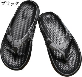 鼻緒付きサンダル 22.5-28.0cm プリント トングサンダル メンズ ビーサン スリッパ ユニセックス 男女兼用 夏用 直履き可 クッション 滑らない 耐摩耗 走れる