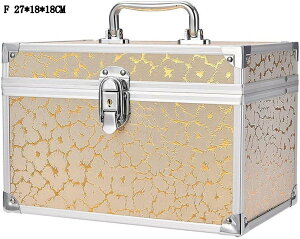 メイクボックス 化粧品収納ケース 折り畳み式 持ち運び便利 女性用 化粧品入れ 耐久性 機能的収納