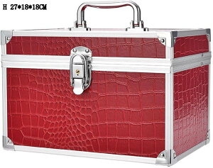 メイクボックス 化粧品収納ケース 折り畳み式 持ち運び便利 女性用 化粧品入れ 耐久性 機能的収納