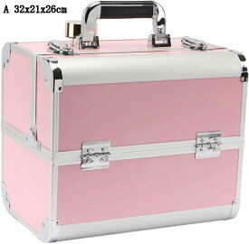 メイクアップケース 折りたたみ式 3層 化粧品収納 ボックス コスメ入れ 女性用 携帯便利 耐久性 撥水加工 防塵 ギフト