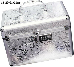 コスメ収納ボックス 鏡付き スライドトレイ メイク用品 小型 化粧品入れ 防錆 密閉 便利グッズ ギフト 彼女 母の日