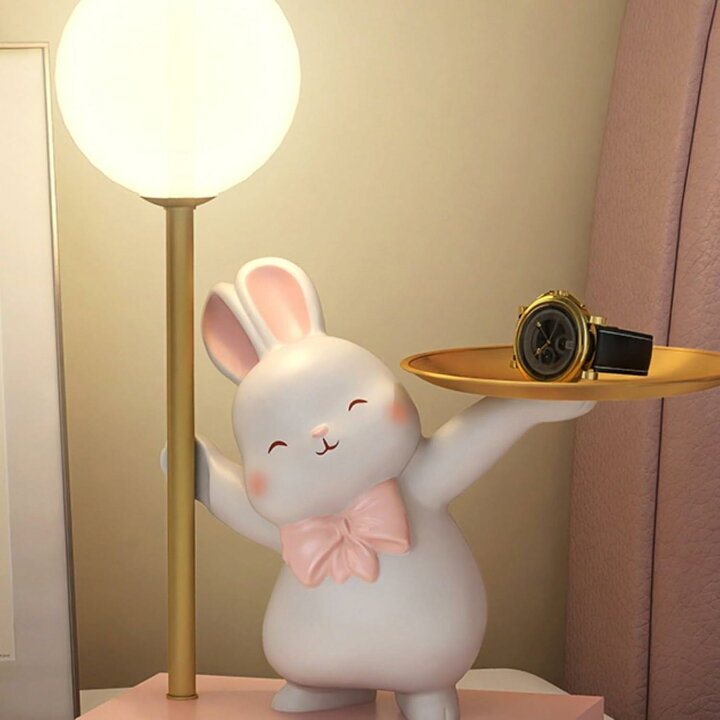 楽天市場】玄関収納 トレイ 小物入れ おしゃれ かわいい うさぎ 置物 