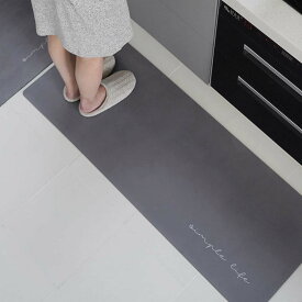 拭ける キッチンマット 玄関マット バスマット お風呂マット 台所マット 洗面台 室内 屋外 滑り止め 耐摩耗性 無地 シンプル 多サイズ 多色 選択可