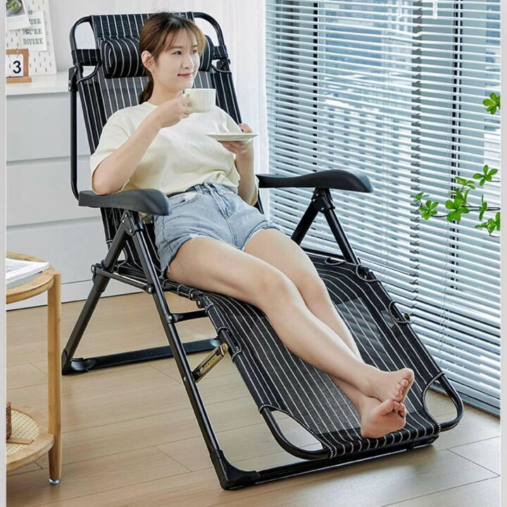 楽天市場】リクライニングチェア 折りたたみ 無重力チェア リラックス  