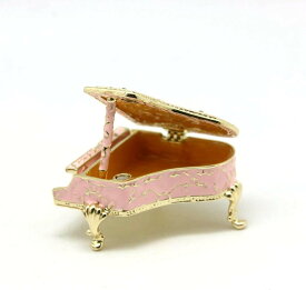 ピアノ型ジュエリーボックス トリンケットボックス 女の子用 アクセサリー収納 小物入れ おしゃれなオーナメント ギフト プレゼント 誕生日 結婚式用 収納用品